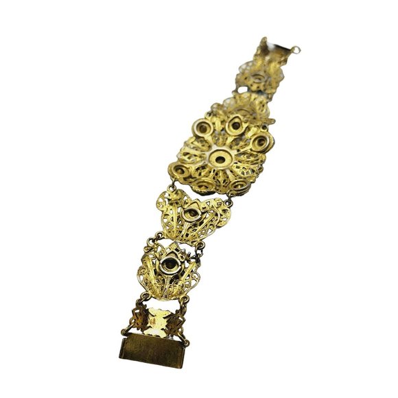 Vintage Spectacular Austro-Hungarian Jeweled Bracelet (A2207) - Picture 15 of 16